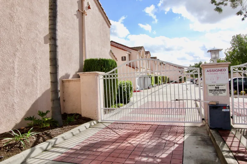 Gate At Martinique Gardens, Garden Grove California