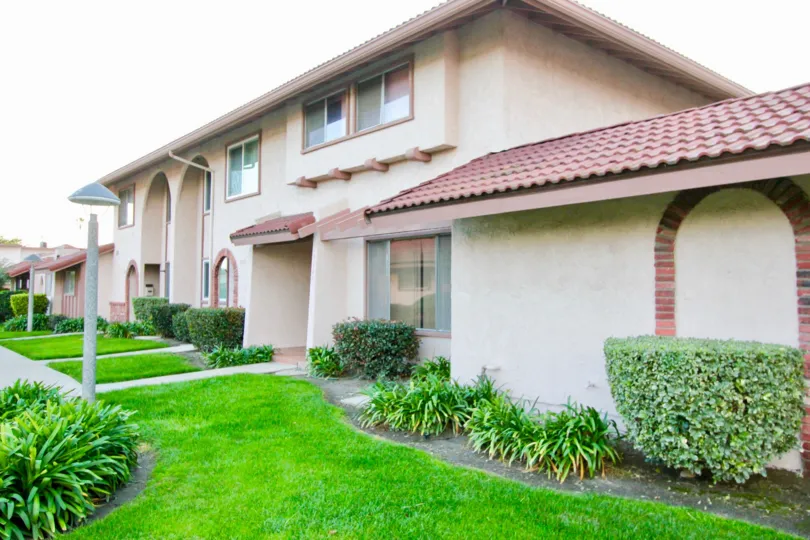 Montecito Plaza Building side view of location at Garden Grove
