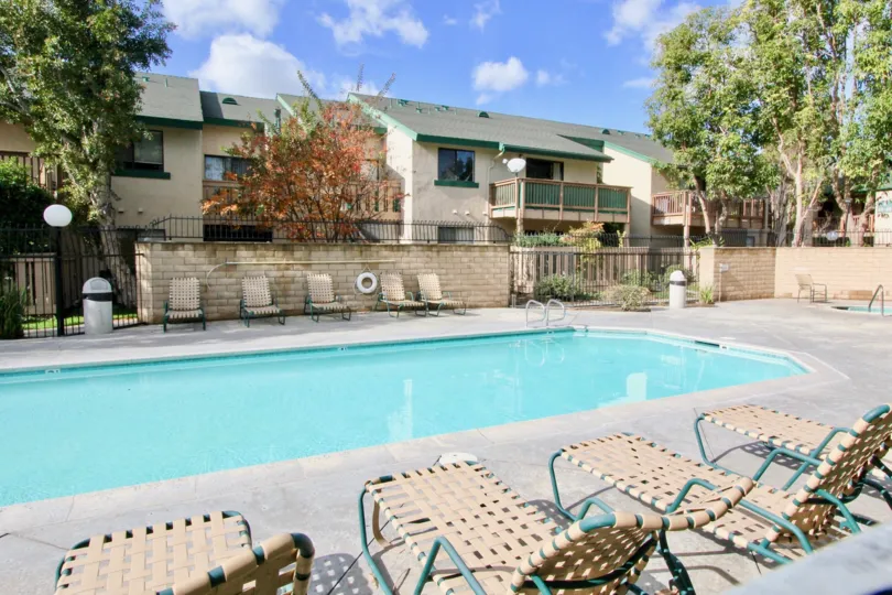 Park Glenwood having attractive swimming Pool at Garden Grove
