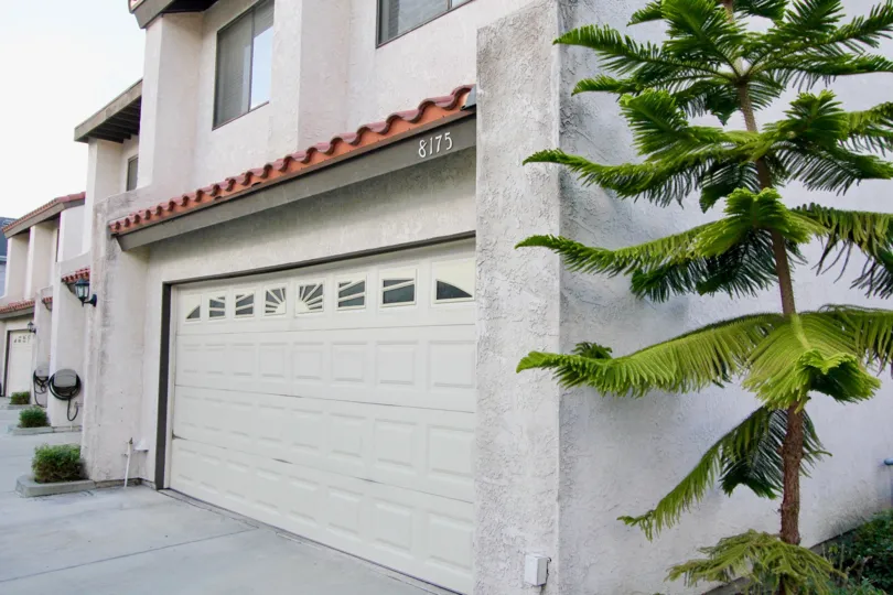 A large house at Peppertree Townhomes estate with house number 8175