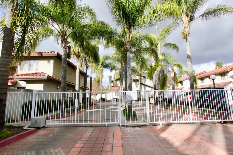 Regency Terrace, nestled behind security gate in Garden Grove California