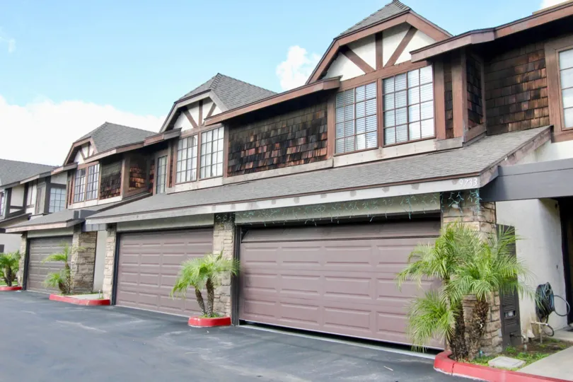 IN THE TUDOR ESTATES THE OUTSIDE LOOKING OF HOUSE IS AWESOME IN GARDEN GROVE