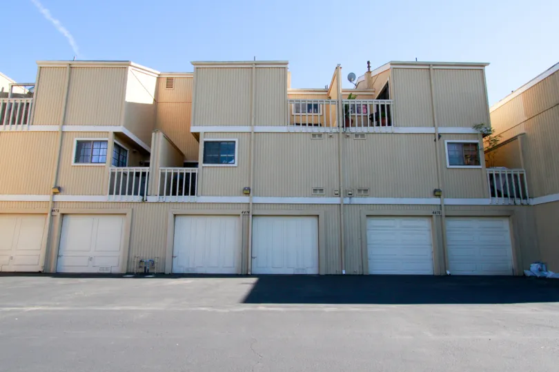 Terrace Huntington Beach California two eyes house like shape windows at front ends