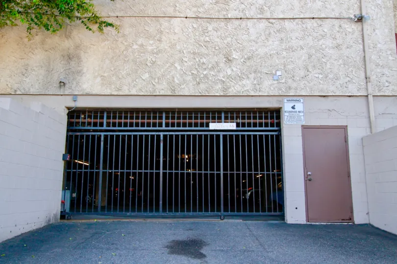 Newman Terrace Huntington Beach California grill gate big and with shrink wall paint coating