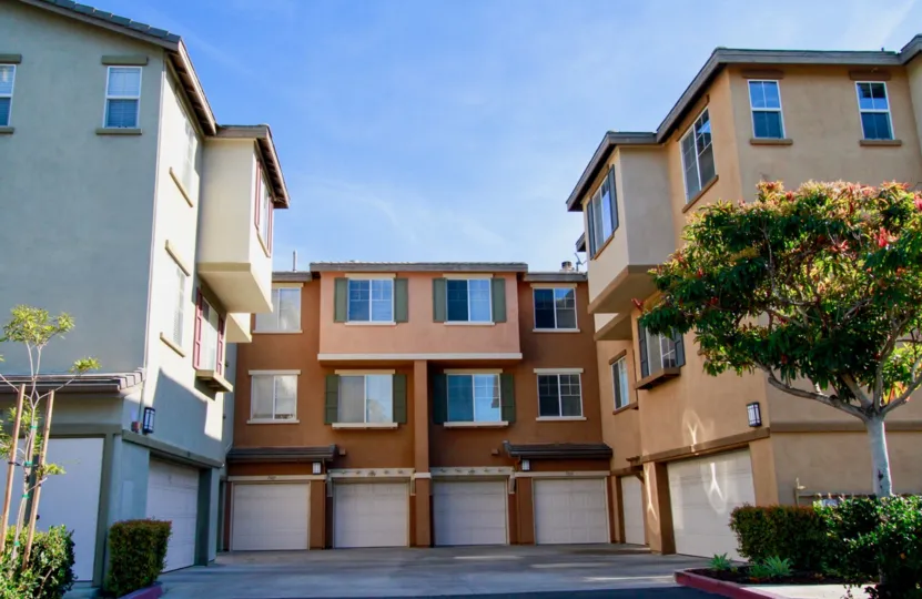 the house which shows here are called as sweet home it is in promenade huntington beach california