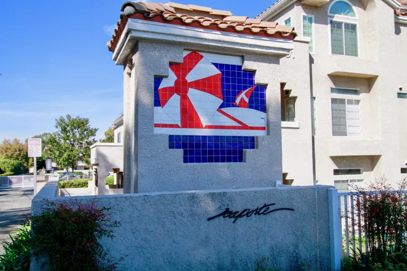 the california, huntington beach a home in seaport I has the sea symbol it shows there love belong to sea