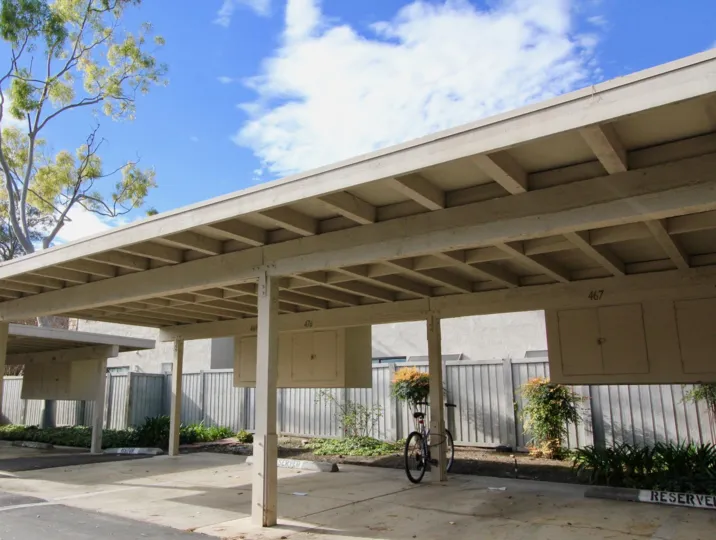 Enjoy lots of outdoor amenities with a single story condo at Irvine Springs in Irvine's Northwood Village. This is a low-rise complex that has a man-made creek running through it, lush landscaping and rock features. Residents share picnic areas, two pools