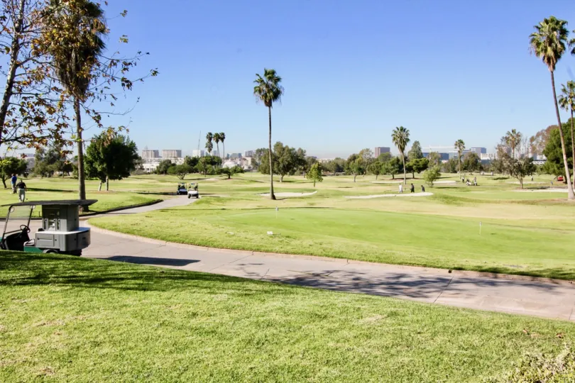 people are playing in the yard in Rancho San Joaquin Townhomes