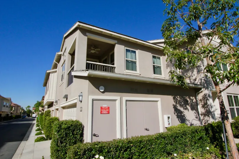 Nice view of Balcony and trees in Villas of Santa Rosa of Irvine