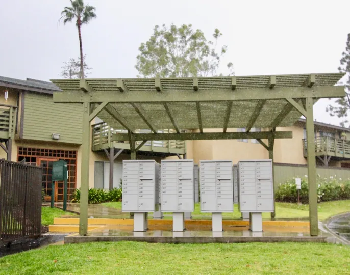 Creekside Village With Green Park at La Habra City Location