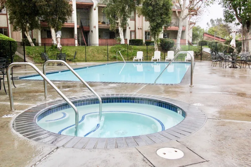 There are two swimming pools in Fashion Heights which for children and adults with seating chairs
