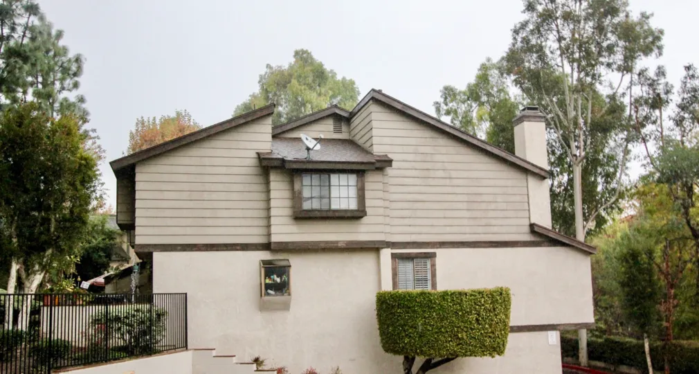 A pretty a house in the community of La Habra Woods.