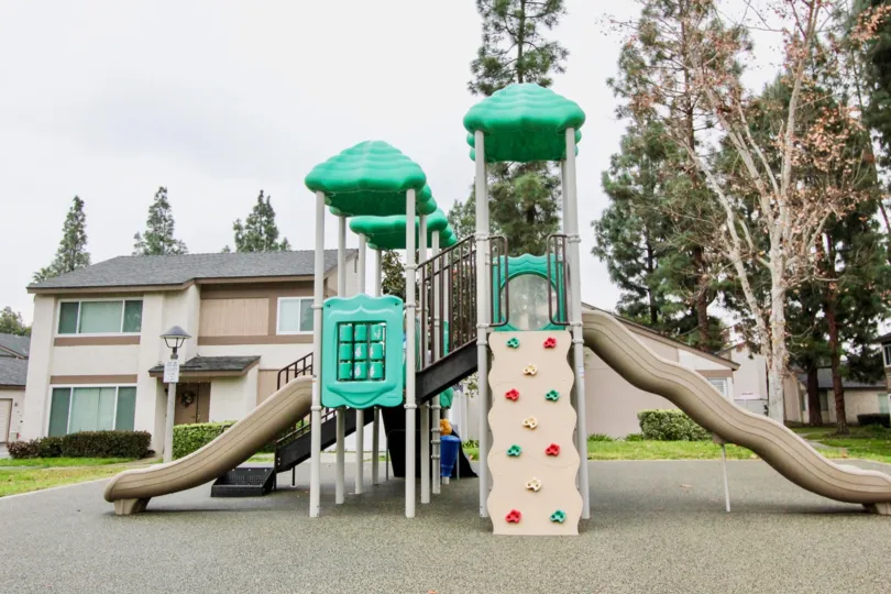 Play ground for the kids in this apartment at Sunny Hills Village in La Habra California