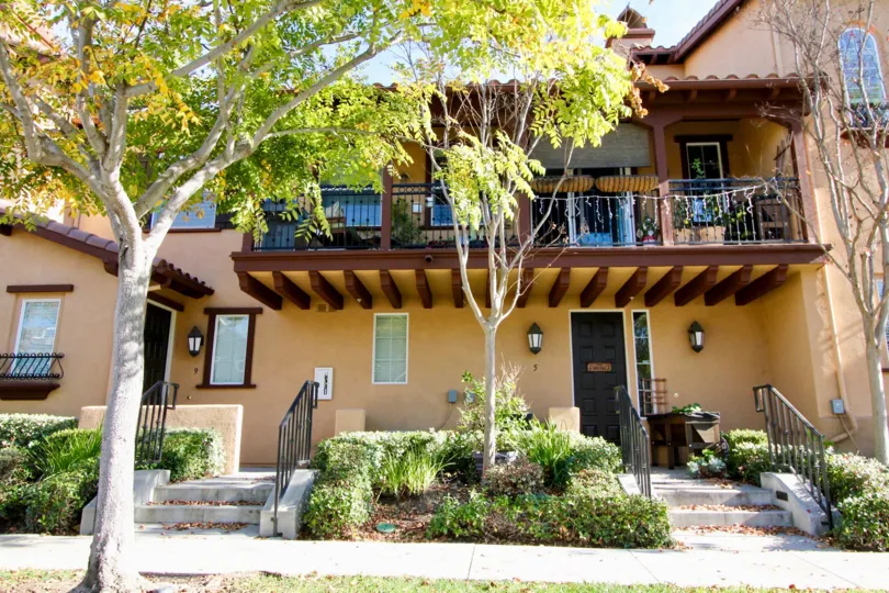 Tuscan Style House in California; Yellow House, West Coast Home