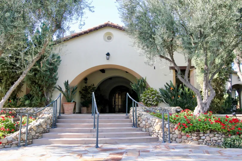 Cobblestone and stairs in Castellina in Ladera Ranch, CA