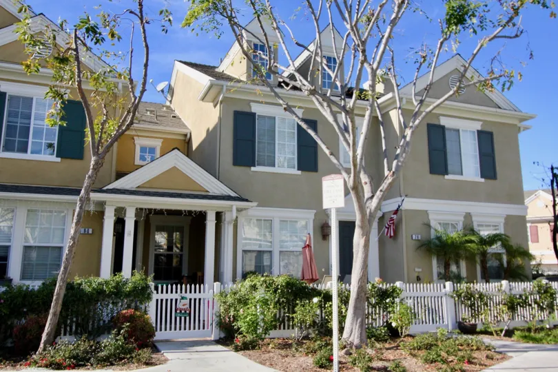 A well designed house in the Charleston Place with trees.
