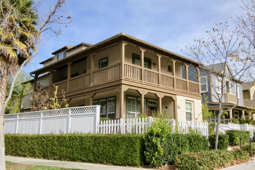 A sunny day at Davenport Community in Ladera Ranch, California