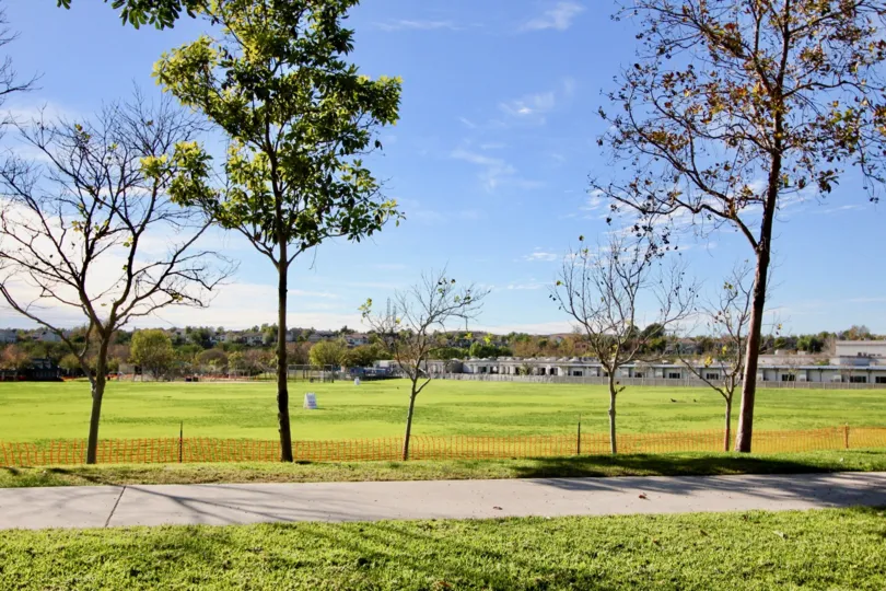 A view of the golf course on St. Mays Road in Ladera Ranch, CA