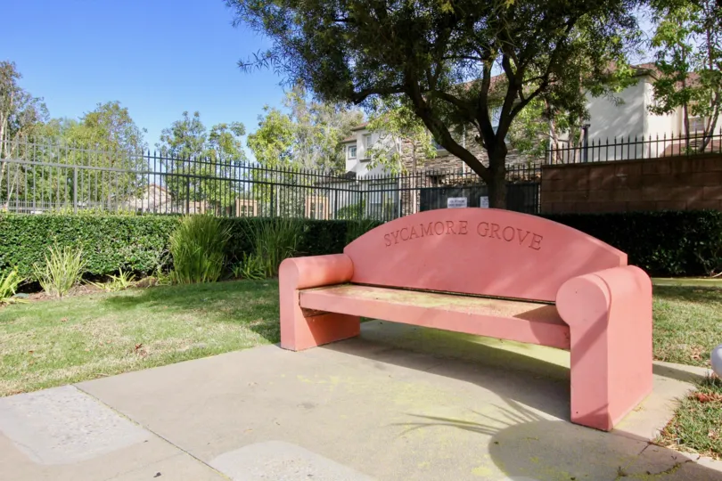 A grassy area in Sycamore Grove in Ladera Ranch, CA