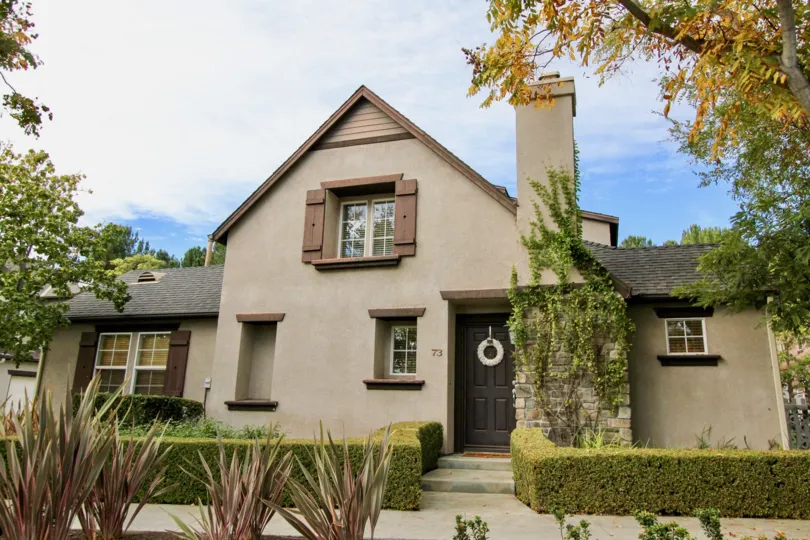 A single large home with plants around it in Three Vines community in Ladera Ranch, California.