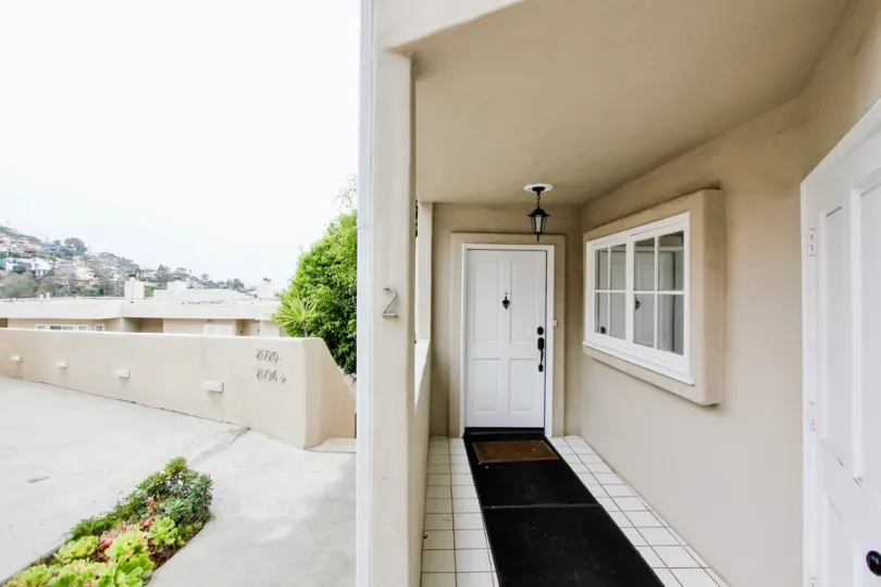 Closer view of the Apartments in Coast Royal in Laguna Beach