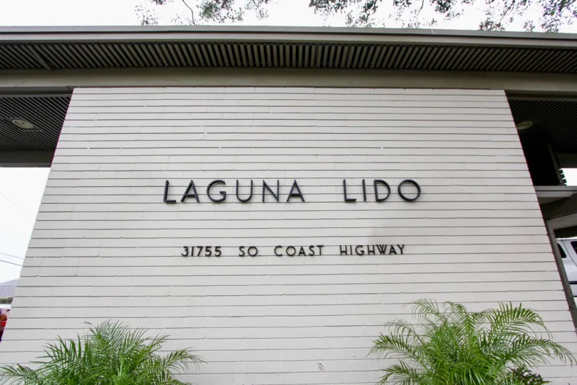 the Laguna Lido is a morden house of the laguna beach in CA