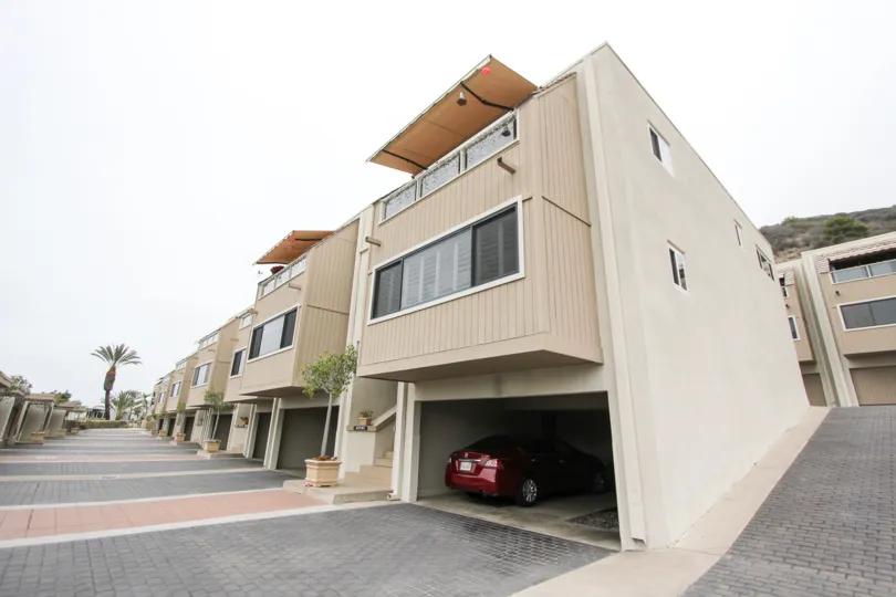 Attached garages available at Laguna Ocean Vista in Laguna Beach, CA