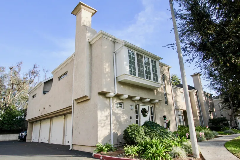 Appealing architectural style shows units at the Bridgport Terrace fireplaces