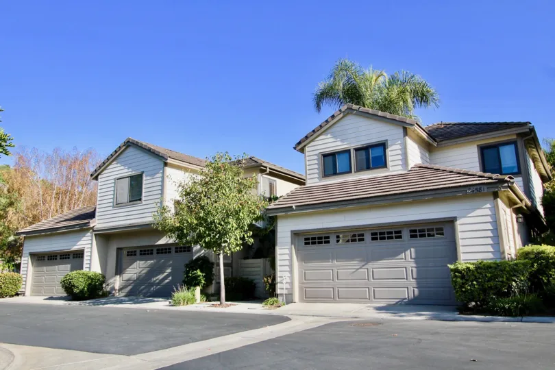 Lovely homes in the Camden Court community in Laguna Niguel, California