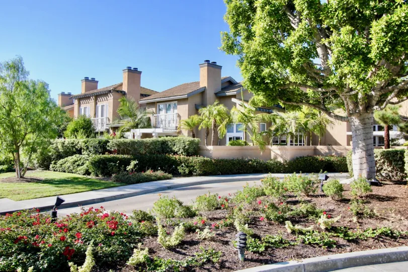 Fabulous park with trees near villas of Cameray Pointe of Laguna Niguel