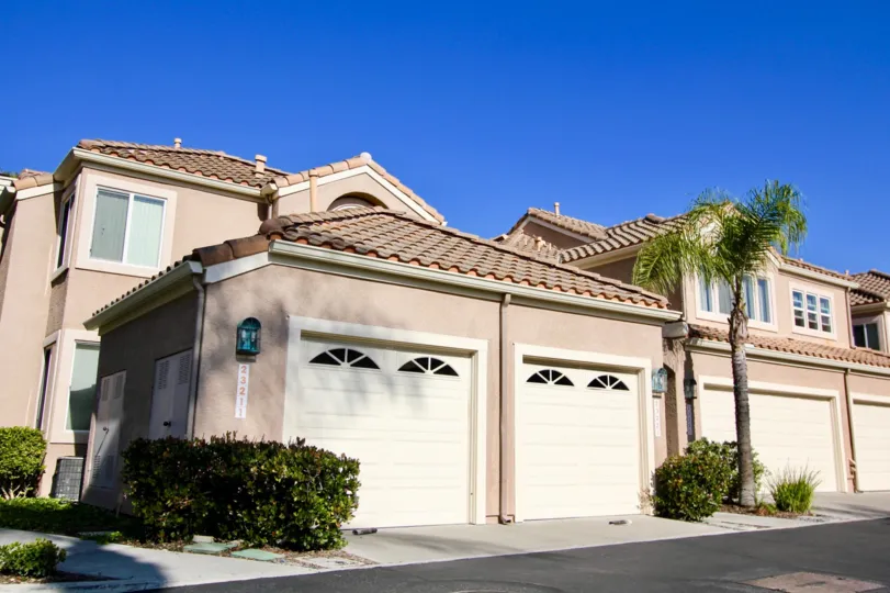 The tan and sunny Capri villas in Laguna Niguel California