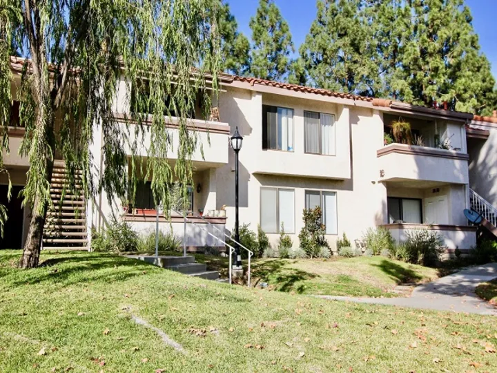 A sunny, fall day at condos in the Casa La Paz neighborhood.