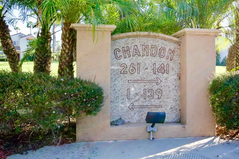 the chandon is a little flower park of the laguna niguel city in california