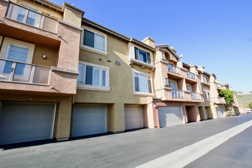 A series of Villas near roadpoint in La Vista of Laguna Niguel
