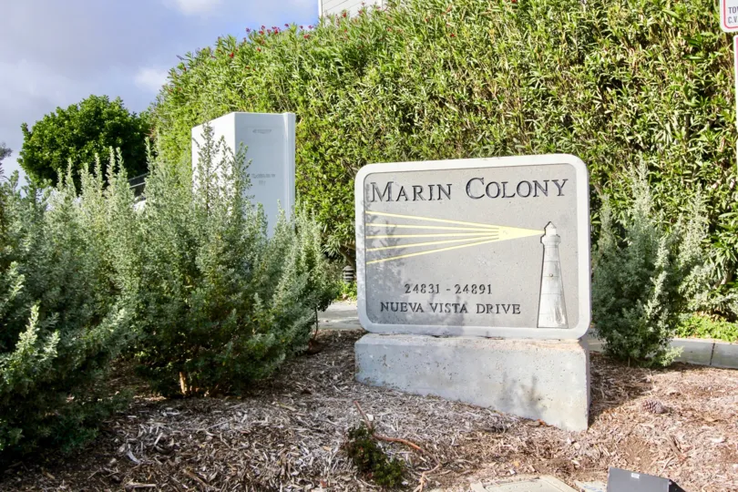 the Marin Colony is a green place of laguna niguel city in california