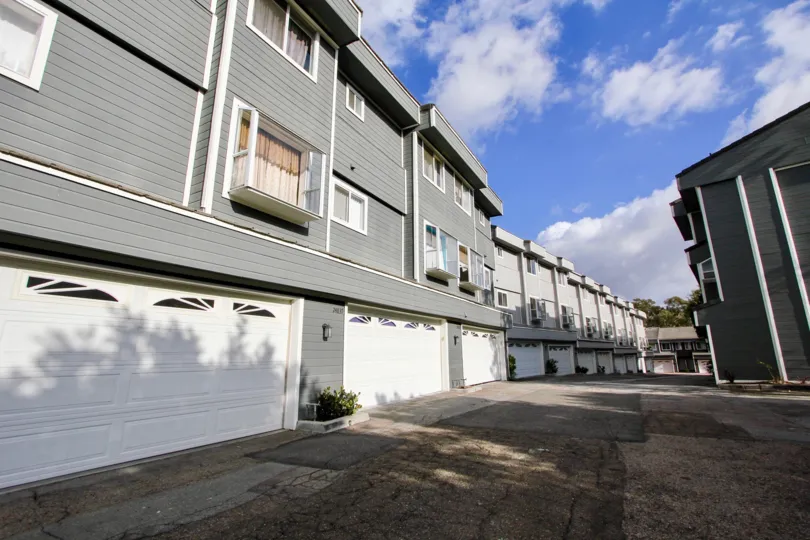 There are some new apartments in the Marin Colony.