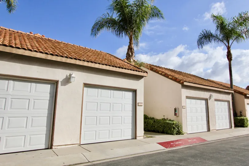 Clear skies and palm trees at home in the community of Milano at Rancho Niguel in Laguna Niguel.