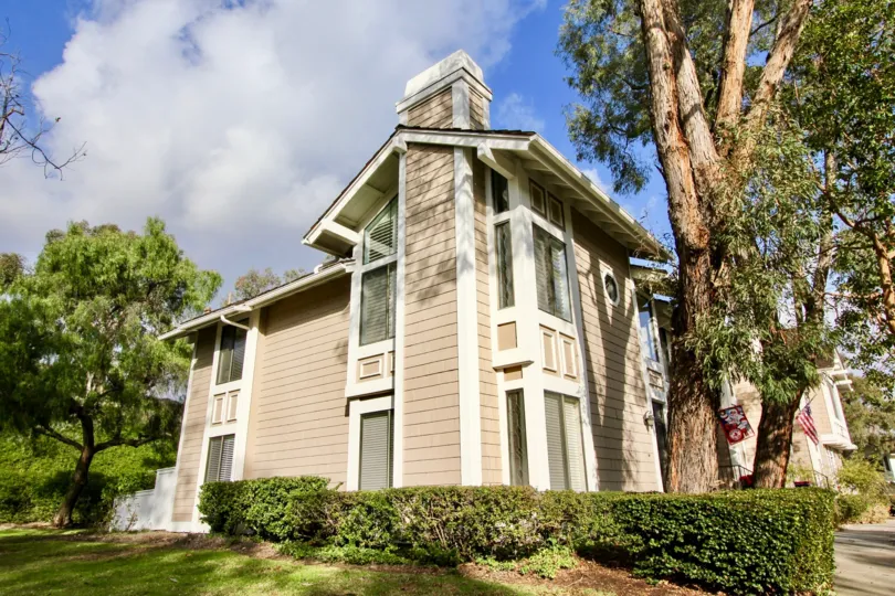 Excellent view of Villa with long trees around in Sparrow Hill of Laguna Niguel