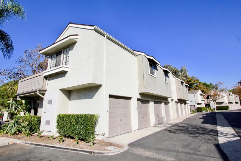 Row of condos at Village Niguel Terrace I in Laguna Niguel, CA