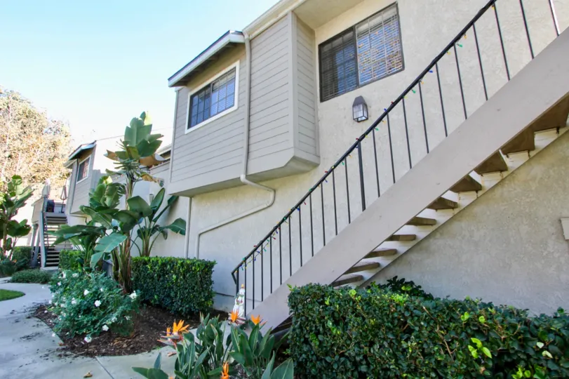 Backside of house in Village Niguel Terrace I, Laguna Niguel California