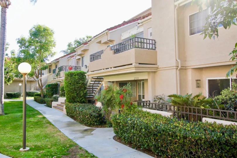 Nice garden with lawn in Village Niguel Terrace II of Laguna Niguel