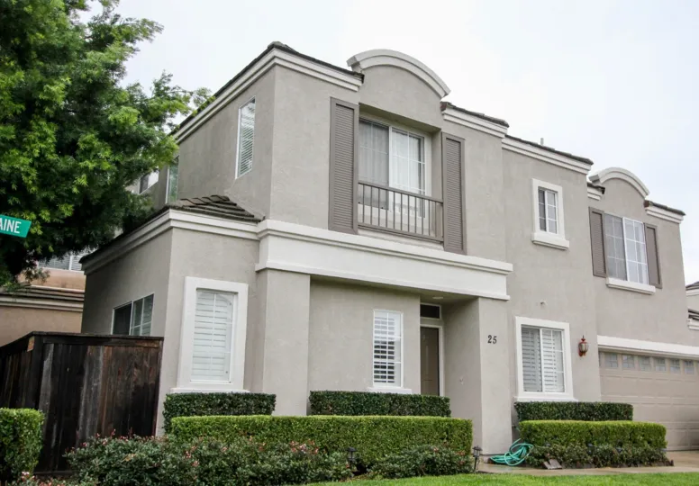 the Brittany at Foothill Ranch is nice model house of the lake forest in california