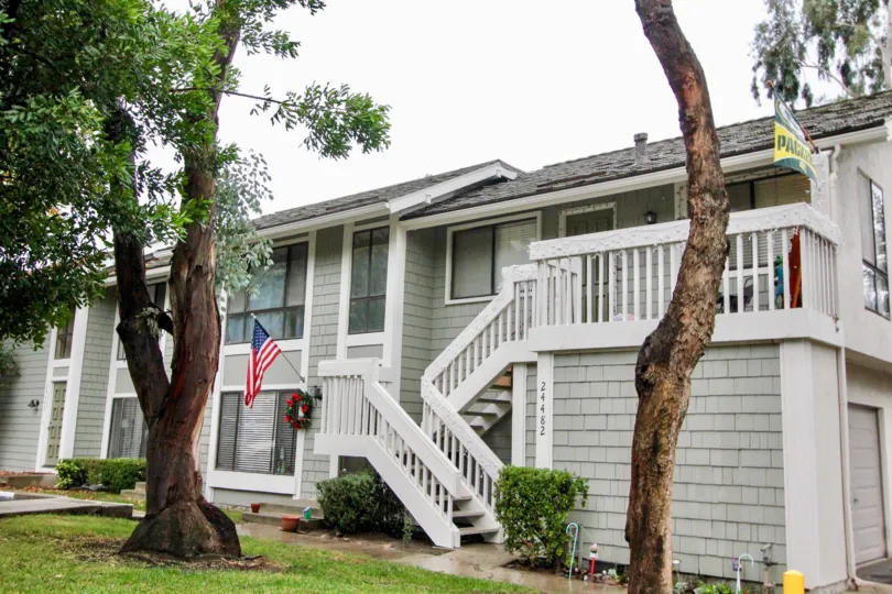 Housing complex in Serrano Woods community of Lake Forest California