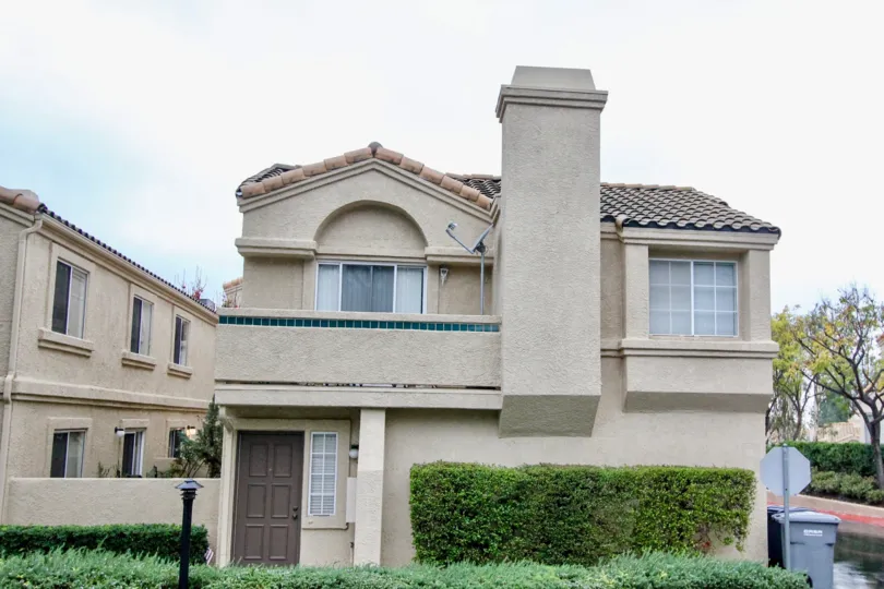 A cloudy day at a lovely residence in Vista Del Flores in Lake Forest, California