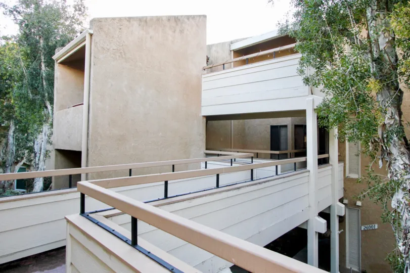 Nice view in upstairs of a villa with trees in Baja Finisterra of Mission Viejo