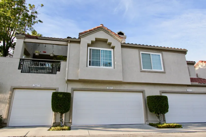 A sunny day in Coral Gardens at Mission Viejo, California