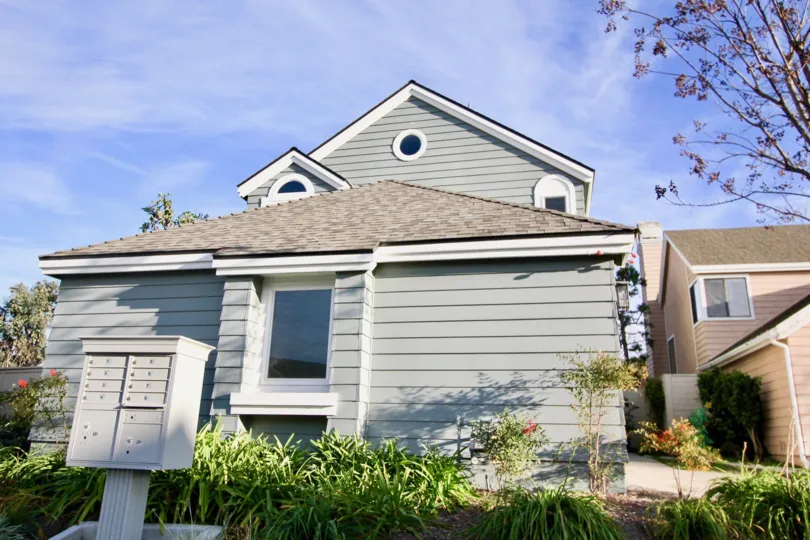 the Eastbrook is a round window house of the mission viejo city in california