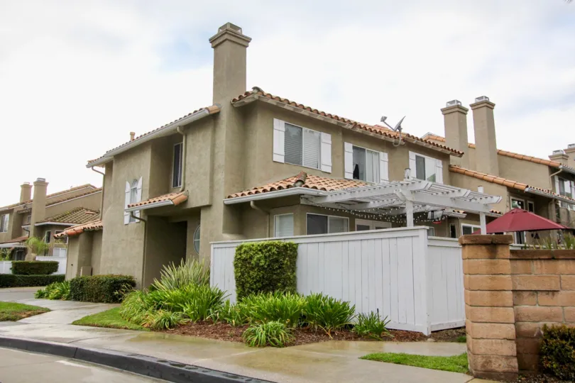 Villa having plants and road point in Emerald Pointe I of Mission Viejo