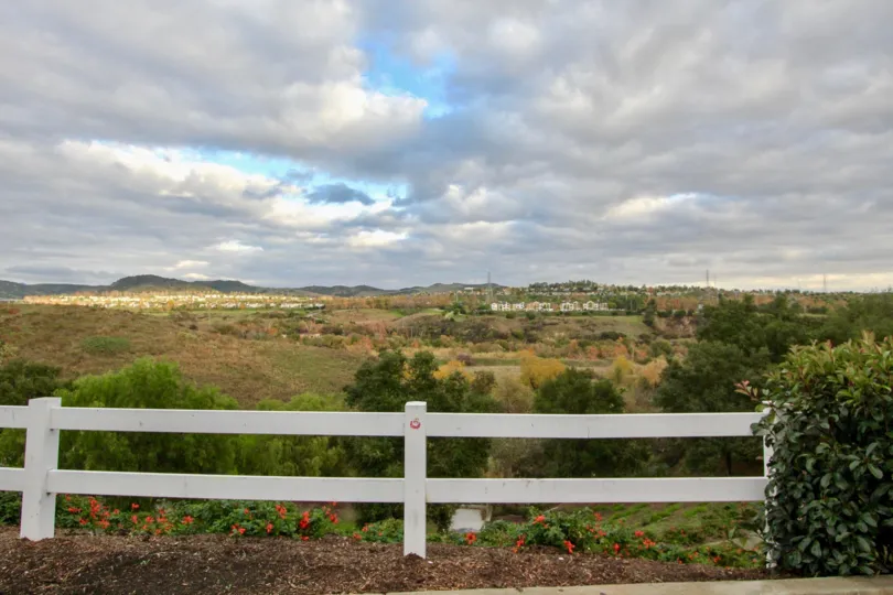 The lovely view in the community of Emerald Point II in Mission Viejo, California