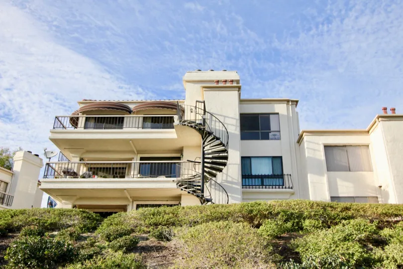 Two stories Mallorca Condos in Mission VIejo California
